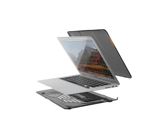 Чохол до ноутбука BeCover 13.3" Macbook Air M1 A1932/A2337 PremiumPlastic Black (708881), зображення 3