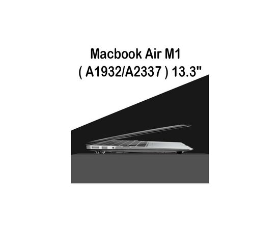 Чохол до ноутбука BeCover 13.3" Macbook Air M1 A1932/A2337 PremiumPlastic Black (708881), зображення 9