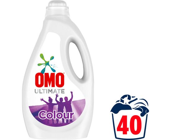 Гель для стирки Omo Ultimate Для цветных вещей 2 л (8710447462539), изображение 2 Гель для стирки Omo Ultimate Для цветных вещей 2 л (8710447462539), изображение 2