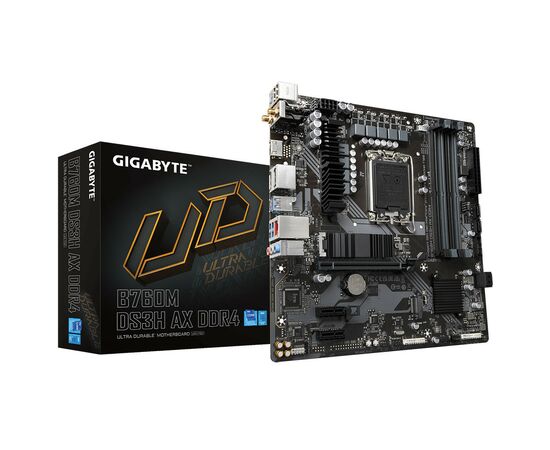Материнская плата GIGABYTE B760M DS3H AX DDR4, изображение 2 Материнская плата GIGABYTE B760M DS3H AX DDR4, изображение 2