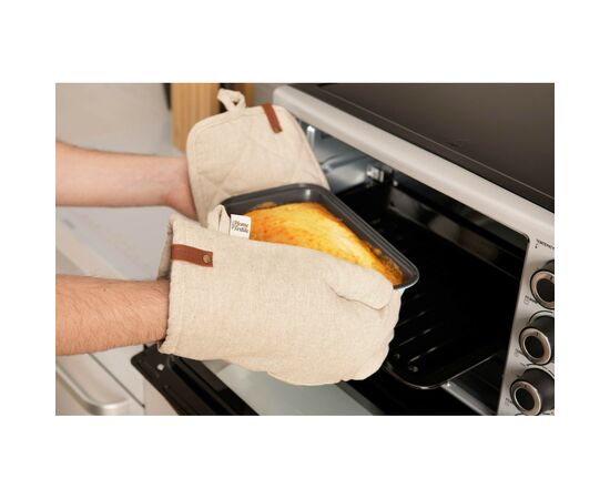 Кухонна прихватка Ardesto Рукавичка Oliver бежевий, 100% бавовна (ART05OB), зображення 2 Кухонна прихватка Ardesto Рукавичка Oliver бежевий, 100% бавовна (ART05OB), зображення 2