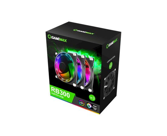 Кулер для корпуса Gamemax RB 300, изображение 10 Кулер для корпуса Gamemax RB 300, изображение 10
