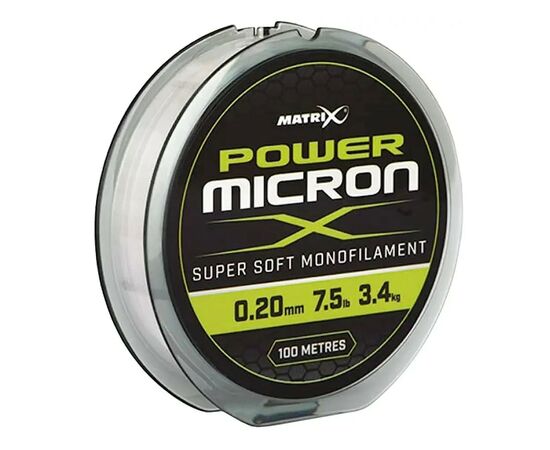 Леска Matrix Power Micron X 100m 0.14mm 4.5lb/2.0kg (1892.02.37)