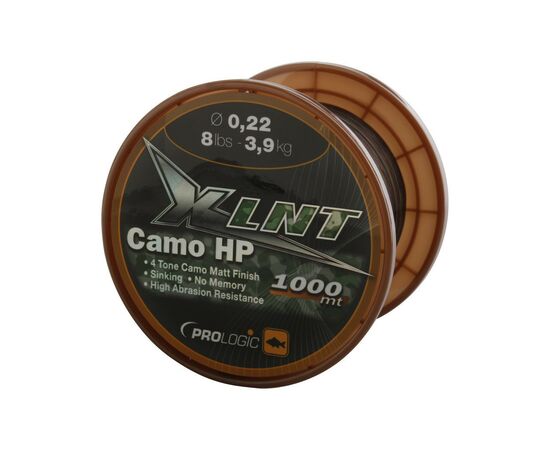 Волосінь Prologic XLNT HP 1000m 8lbs 3.9 kg 0.22 mm Camo (1846.02.29)