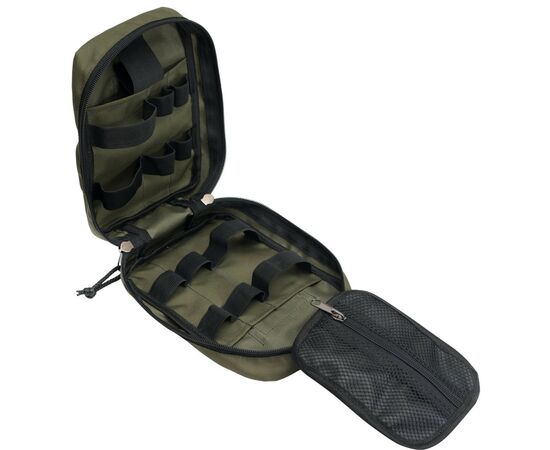 Сумка для аптечки Vinga A3 Turniket XL+, olive, + вкладка-карман (VA3TXO+), изображение 7 Сумка для аптечки Vinga A3 Turniket XL+, olive, + вкладка-карман (VA3TXO+), изображение 7