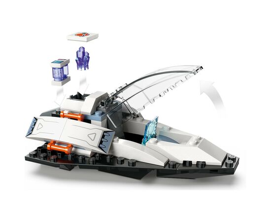 Конструктор LEGO City Космический корабль и исследование астероида 126 деталей (60429), изображение 4