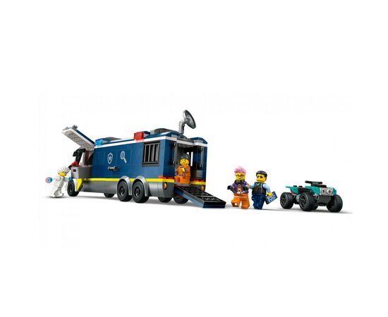 Конструктор LEGO City Передвижная полицейская криминалистическая лаборатория 674 деталей (60418), изображение 4