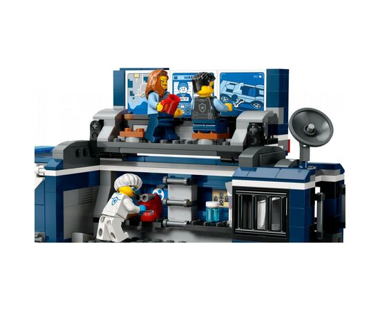 Конструктор LEGO City Передвижная полицейская криминалистическая лаборатория 674 деталей (60418), изображение 5