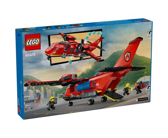 Конструктор LEGO City Пожарный спасательный самолет 478 деталей (60413), изображение 6 Конструктор LEGO City Пожарный спасательный самолет 478 деталей (60413), изображение 6
