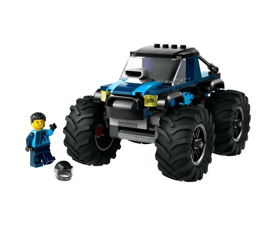 Конструктор LEGO City Синий грузовик-монстр 148 деталей (60402), изображение 2 Конструктор LEGO City Синий грузовик-монстр 148 деталей (60402), изображение 2