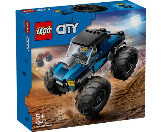 Конструктор LEGO City Синий грузовик-монстр 148 деталей (60402)