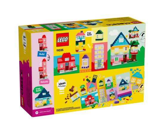 Конструктор LEGO Classic Творческие дома 850 деталей (11035), изображение 8