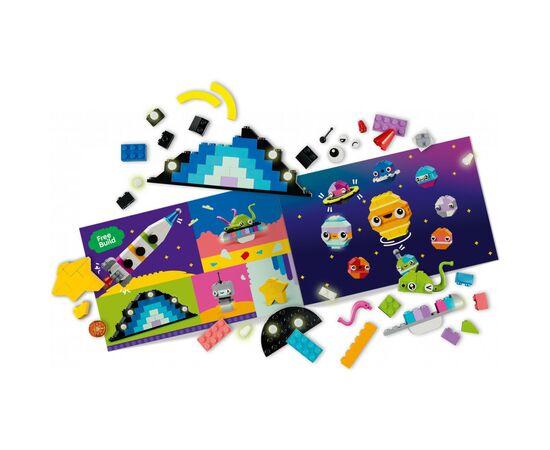 Конструктор LEGO Classic Творчі космічні обʼєкти 450 деталей (11037), зображення 11 Конструктор LEGO Classic Творчі космічні обʼєкти 450 деталей (11037), зображення 11