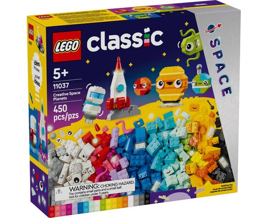 Конструктор LEGO Classic Творческие космические объекты 450 деталей (11037)