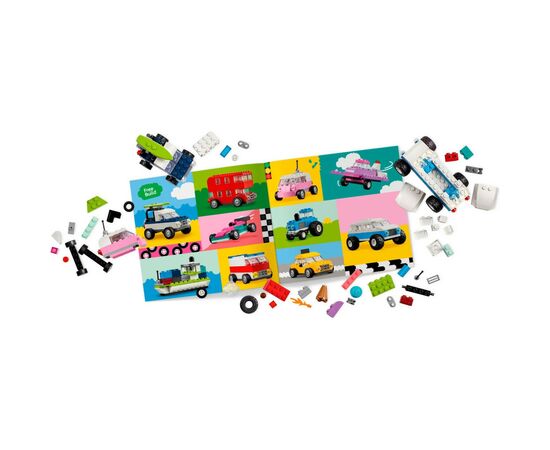 Конструктор LEGO Classic Творческие транспортные средства 900 деталей (11036), изображение 11 Конструктор LEGO Classic Творческие транспортные средства 900 деталей (11036), изображение 11