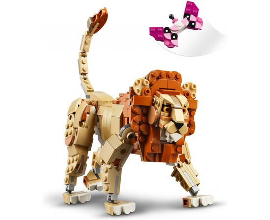 Конструктор LEGO Creator Дикие животные сафари 780 деталей (31150), изображение 3 Конструктор LEGO Creator Дикие животные сафари 780 деталей (31150), изображение 3