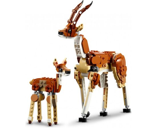 Конструктор LEGO Creator Дикие животные сафари 780 деталей (31150), изображение 4 Конструктор LEGO Creator Дикие животные сафари 780 деталей (31150), изображение 4