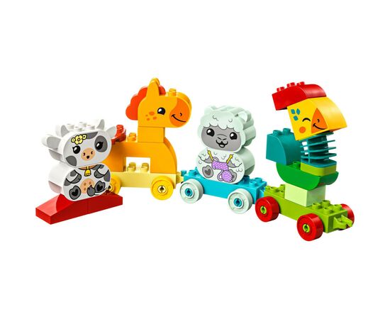Конструктор LEGO DUPLO My First Потяг тваринок 19 деталей (10412), зображення 2 Конструктор LEGO DUPLO My First Потяг тваринок 19 деталей (10412), зображення 2