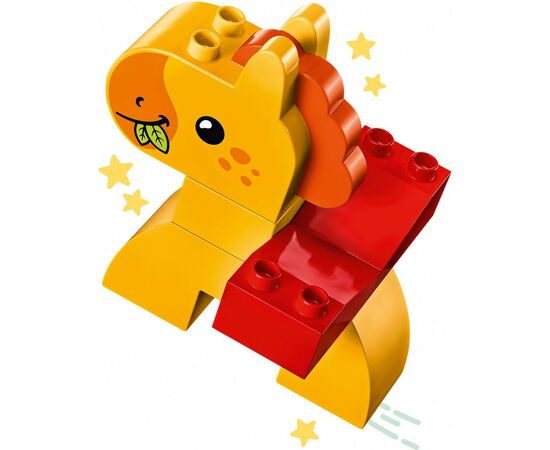 Конструктор LEGO DUPLO My First Потяг тваринок 19 деталей (10412), зображення 4 Конструктор LEGO DUPLO My First Потяг тваринок 19 деталей (10412), зображення 4