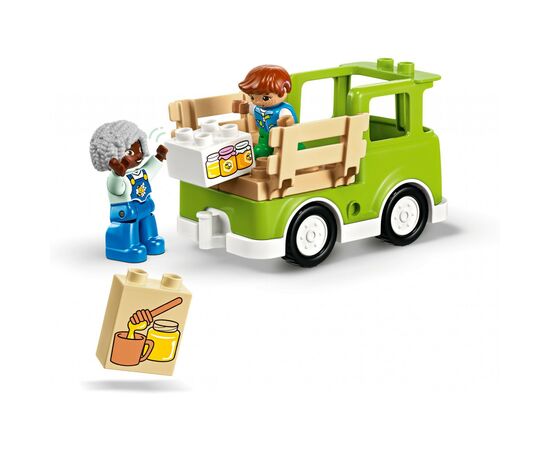 Конструктор LEGO DUPLO Town Догляд за бджолами й вуликами 22 деталей (10419), зображення 3 Конструктор LEGO DUPLO Town Догляд за бджолами й вуликами 22 деталей (10419), зображення 3