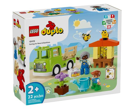 Конструктор LEGO DUPLO Town Уход за пчелами и ульями 22 деталей (10419)