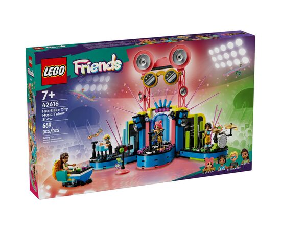 Конструктор LEGO Friends Музыкальное шоу талантов Хартлейк-Сити 669 деталей (42616)