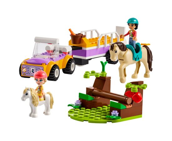 Конструктор LEGO Friends Прицеп для лошади и пони 105 деталей (42634), изображение 2 Конструктор LEGO Friends Прицеп для лошади и пони 105 деталей (42634), изображение 2