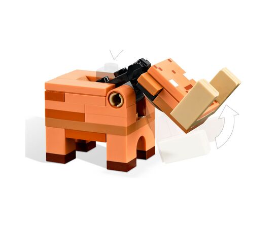 Конструктор LEGO Minecraft Засада у портала в Нижний мир 352 деталей (21255), изображение 5 Конструктор LEGO Minecraft Засада у портала в Нижний мир 352 деталей (21255), изображение 5