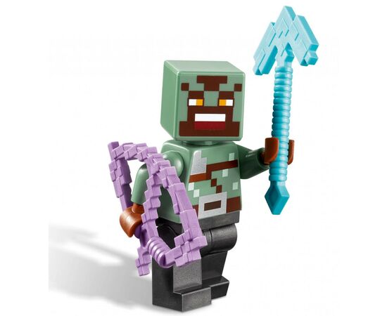 Конструктор LEGO Minecraft Засада у портала в Нижний мир 352 деталей (21255), изображение 7 Конструктор LEGO Minecraft Засада у портала в Нижний мир 352 деталей (21255), изображение 7