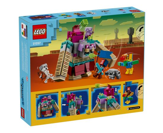 Конструктор LEGO Minecraft Сутичка з пожирачем 420 деталей (21257), зображення 7 Конструктор LEGO Minecraft Сутичка з пожирачем 420 деталей (21257), зображення 7
