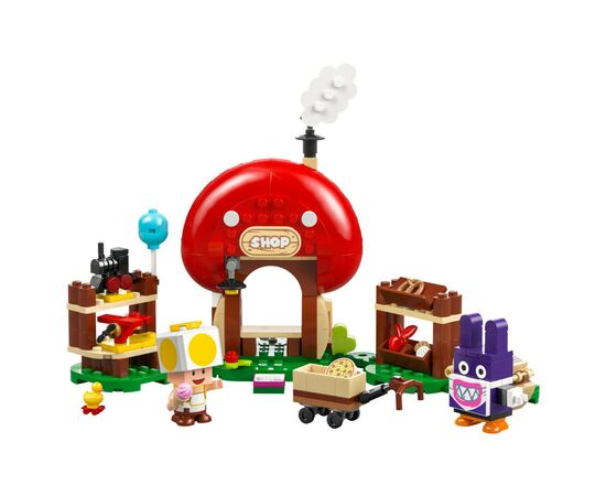 Конструктор LEGO Super Mario Nabbit в лавке Toad. Дополнительный набор 230 деталей (71429), изображение 2 Конструктор LEGO Super Mario Nabbit в лавке Toad. Дополнительный набор 230 деталей (71429), изображение 2