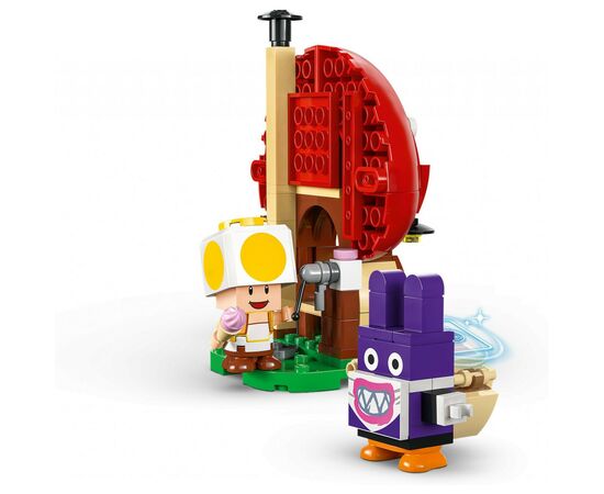 Конструктор LEGO Super Mario Nabbit в лавке Toad. Дополнительный набор 230 деталей (71429), изображение 5 Конструктор LEGO Super Mario Nabbit в лавке Toad. Дополнительный набор 230 деталей (71429), изображение 5
