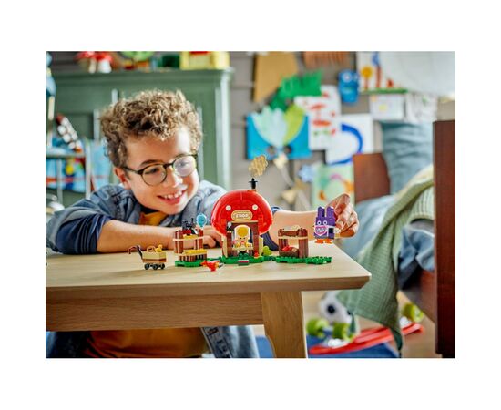 Конструктор LEGO Super Mario Nabbit в лавке Toad. Дополнительный набор 230 деталей (71429), изображение 8 Конструктор LEGO Super Mario Nabbit в лавке Toad. Дополнительный набор 230 деталей (71429), изображение 8