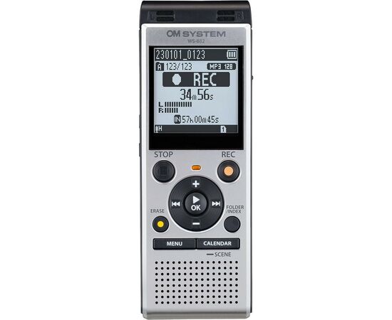 Цифровий диктофон Olympus OM SYSTEM WS-882 Silver (4GB) (V420330SE000)