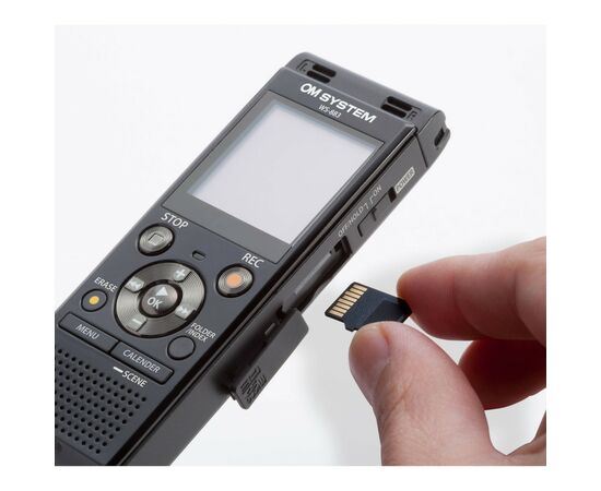 Цифровий диктофон Olympus OM SYSTEM WS-883 Black (8GB) (V420340BE000), зображення 5 Цифровий диктофон Olympus OM SYSTEM WS-883 Black (8GB) (V420340BE000), зображення 5