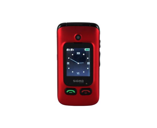 Мобильный телефон Sigma Comfort 50 Shell Duo Type-C Red Black (4827798212516)