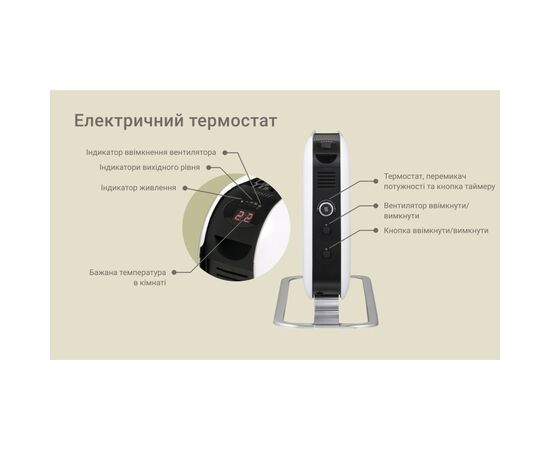 Обогреватель Mill SG2000LED, изображение 4 Обогреватель Mill SG2000LED, изображение 4