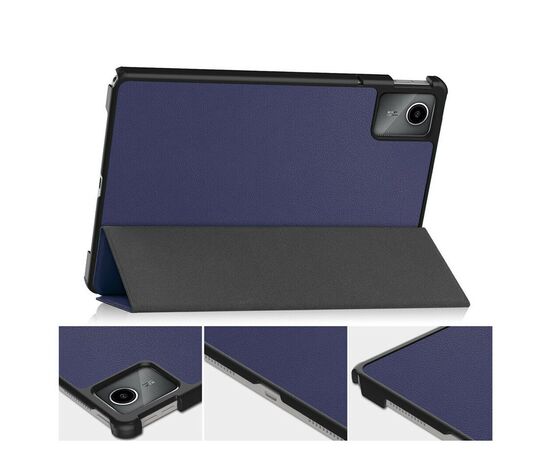 Чохол до планшета BeCover Smart Case Lenovo Tab M11 (2024) TB-TB330FU/Xiaoxin Pad 11 (2024) 11" Deep Blue (710455), зображення 5 Чохол до планшета BeCover Smart Case Lenovo Tab M11 (2024) TB-TB330FU/Xiaoxin Pad 11 (2024) 11" Deep Blue (710455), зображення 5