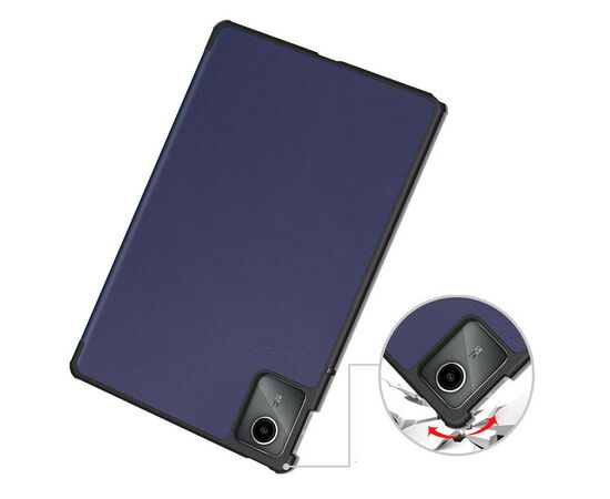 Чохол до планшета BeCover Smart Case Lenovo Tab M11 (2024) TB-TB330FU/Xiaoxin Pad 11 (2024) 11" Deep Blue (710455), зображення 6 Чохол до планшета BeCover Smart Case Lenovo Tab M11 (2024) TB-TB330FU/Xiaoxin Pad 11 (2024) 11" Deep Blue (710455), зображення 6
