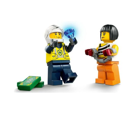 Конструктор LEGO City Преследование маслкара на полицейском автомобиле 213 деталей (60415), изображение 3 Конструктор LEGO City Преследование маслкара на полицейском автомобиле 213 деталей (60415), изображение 3