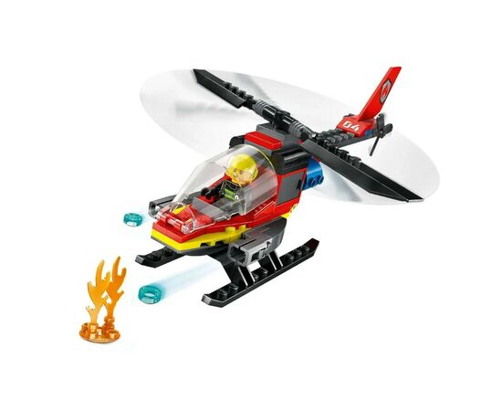 Конструктор LEGO City Пожарный спасательный вертолет 85 деталей (60411), изображение 7 Конструктор LEGO City Пожарный спасательный вертолет 85 деталей (60411), изображение 7