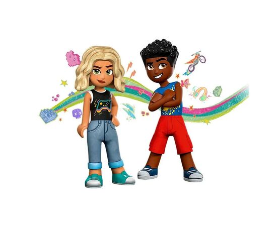 Конструктор LEGO Friends Электромобиль и зарядное устройство 170 деталей (42609), изображение 4 Конструктор LEGO Friends Электромобиль и зарядное устройство 170 деталей (42609), изображение 4