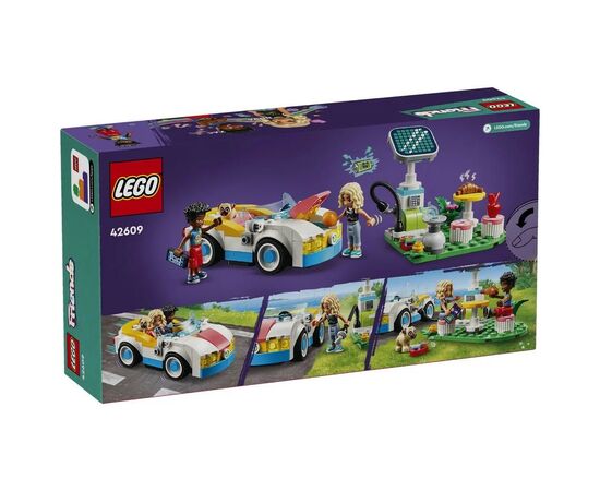 Конструктор LEGO Friends Электромобиль и зарядное устройство 170 деталей (42609), изображение 9 Конструктор LEGO Friends Электромобиль и зарядное устройство 170 деталей (42609), изображение 9