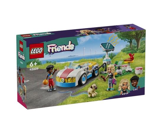 Конструктор LEGO Friends Электромобиль и зарядное устройство 170 деталей (42609)