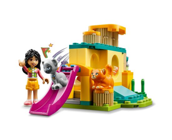 Конструктор LEGO Friends Приключения на кошачьей игровой площадке 87 деталей (42612), изображение 3 Конструктор LEGO Friends Приключения на кошачьей игровой площадке 87 деталей (42612), изображение 3
