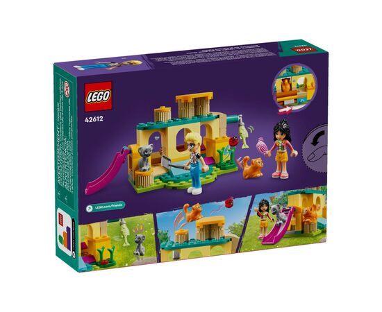 Конструктор LEGO Friends Приключения на кошачьей игровой площадке 87 деталей (42612), изображение 6 Конструктор LEGO Friends Приключения на кошачьей игровой площадке 87 деталей (42612), изображение 6