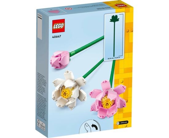 Конструктор LEGO Iconic Цветы лотоса 220 деталей (40647), изображение 3 Конструктор LEGO Iconic Цветы лотоса 220 деталей (40647), изображение 3