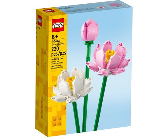 Конструктор LEGO Iconic Квіти лотоса 220 деталей (40647)