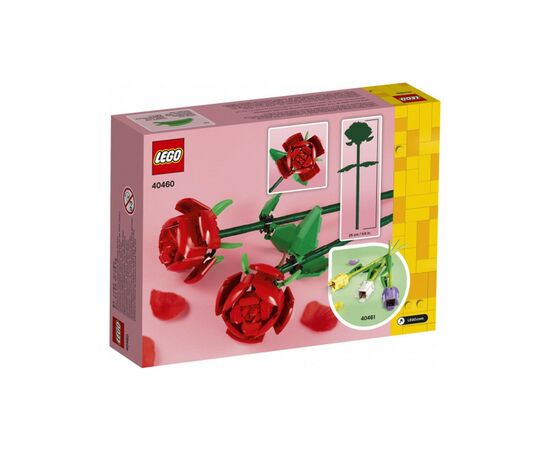 Конструктор LEGO Iconic Розы 120 деталей (40460), изображение 3 Конструктор LEGO Iconic Розы 120 деталей (40460), изображение 3