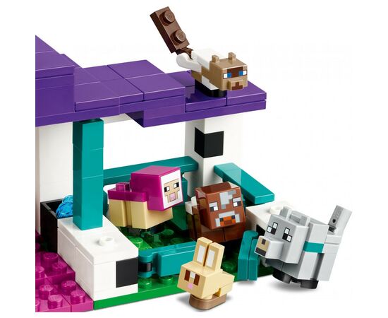 Конструктор LEGO Minecraft Приют для животных (21253), изображение 7 Конструктор LEGO Minecraft Приют для животных (21253), изображение 7